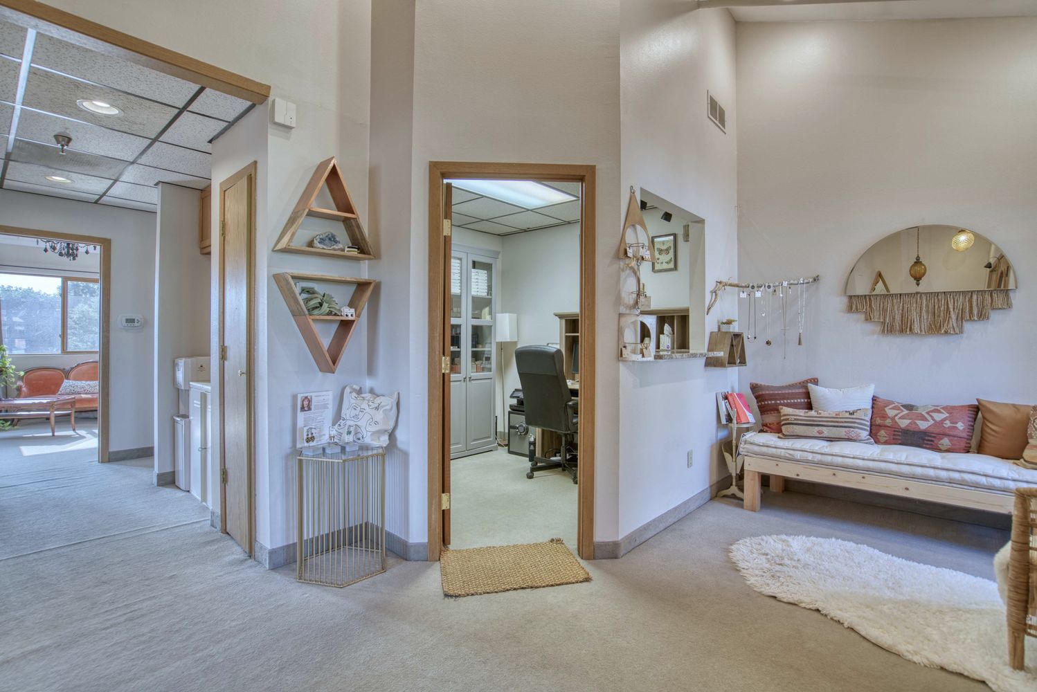 Second-Story Office With a View